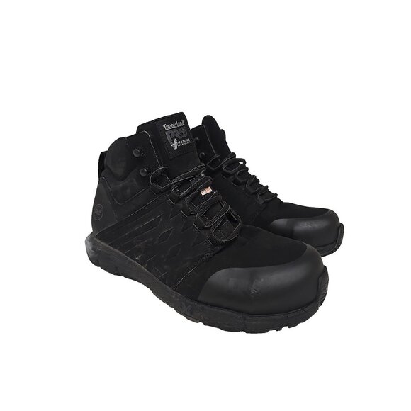 Timberland PRO Other - Timberland PRO Men's A297S Radius CTCP Mid Athletic Work Boots Black Size 8W